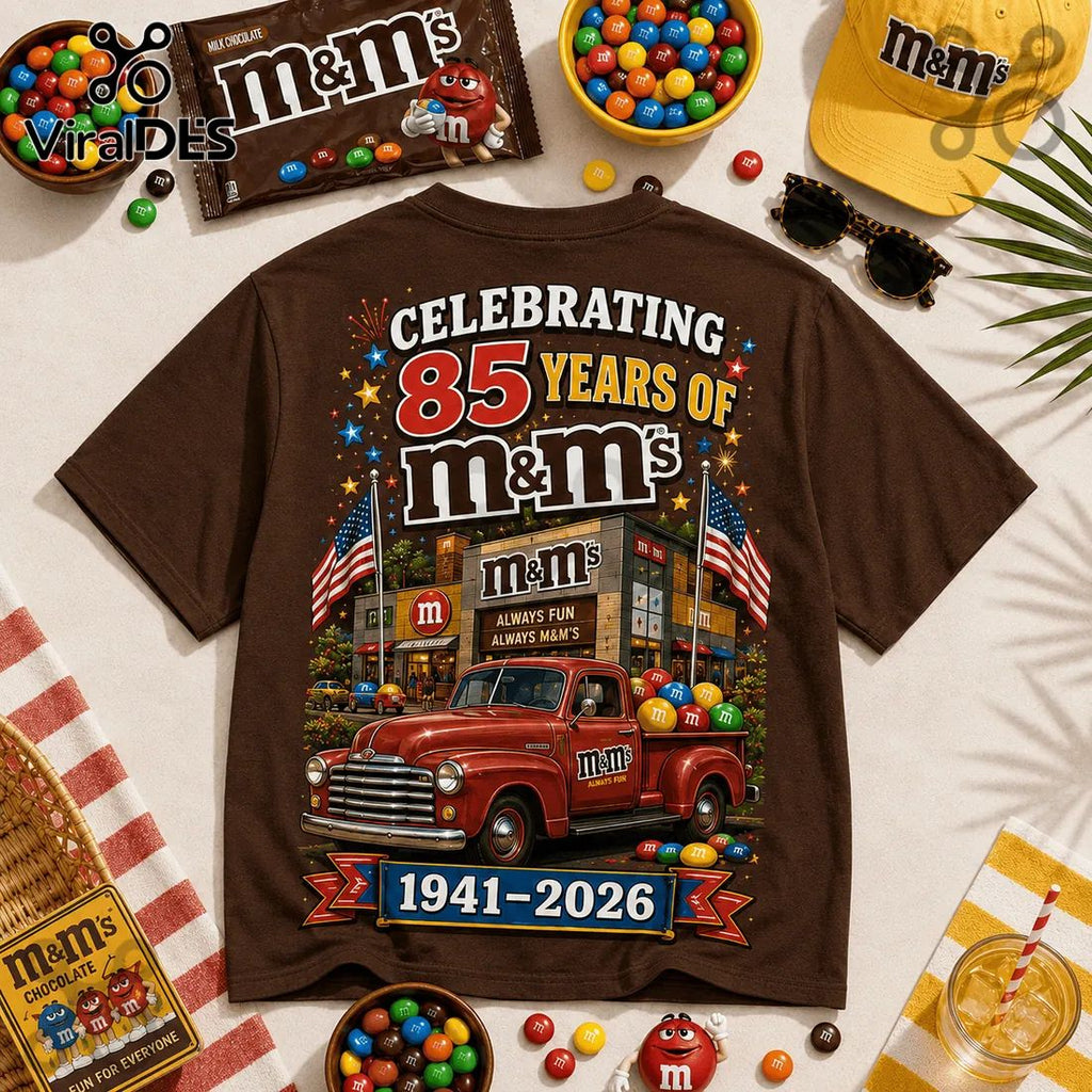 M&M’s 85th Anniversary Brown T-Shirt