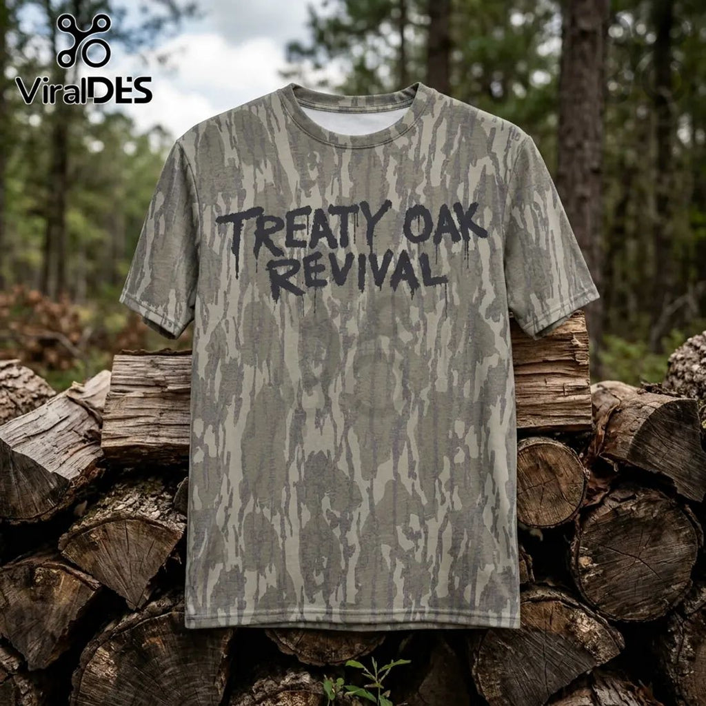 Treaty Oak Revival West Texas Degenerate Tour Camo T-Shirt