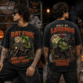Rat Fink Biker Halloween Harley-Davidson T-Shirt