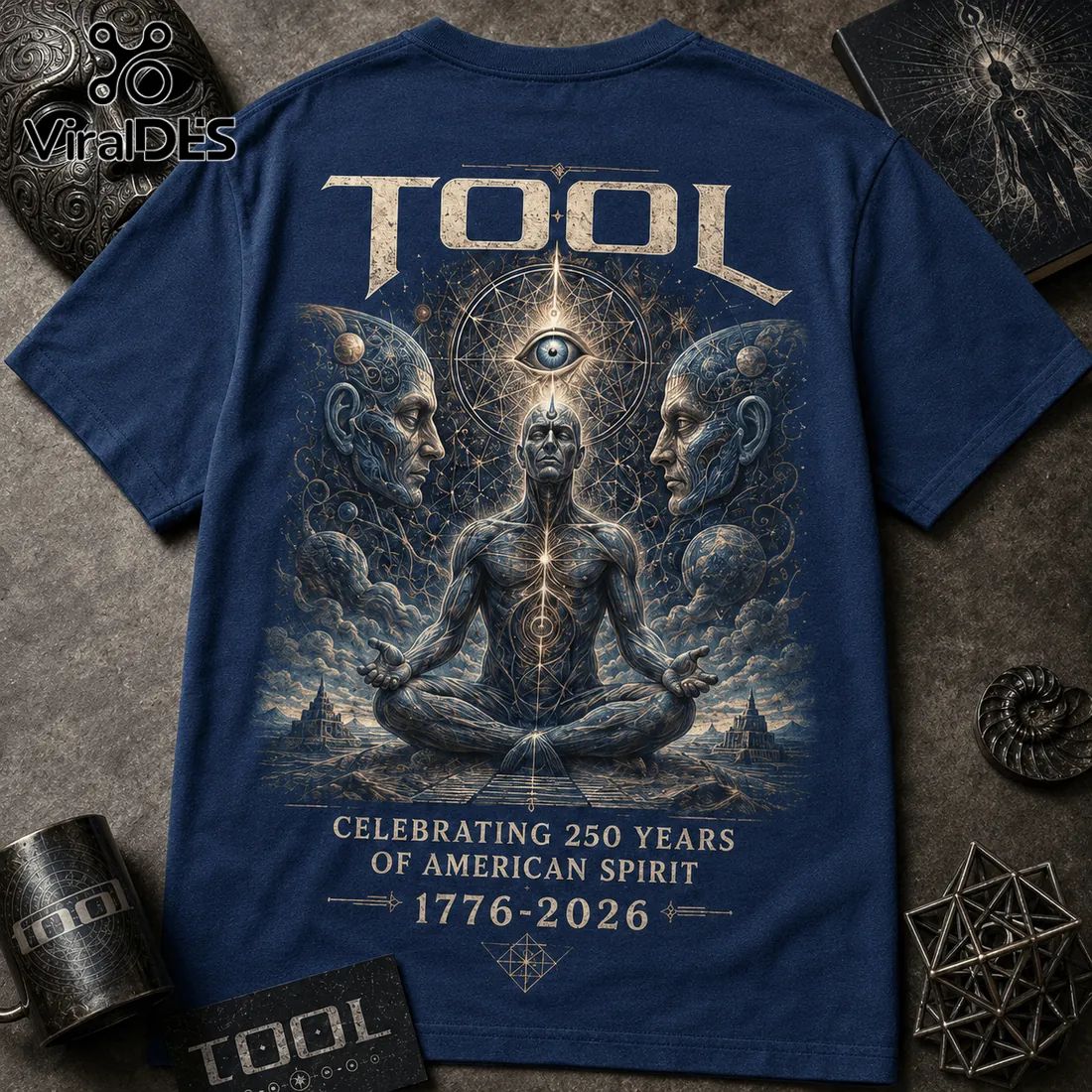 Tool Band America 250 Years 1776-2026 Anniversary Shirt