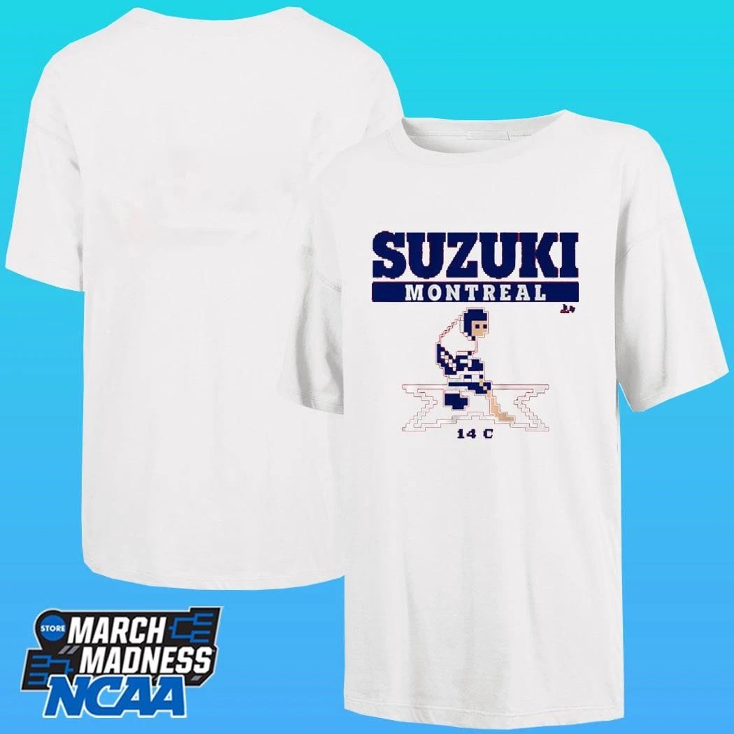Nick Suzuki Montreal Hockey Shirt