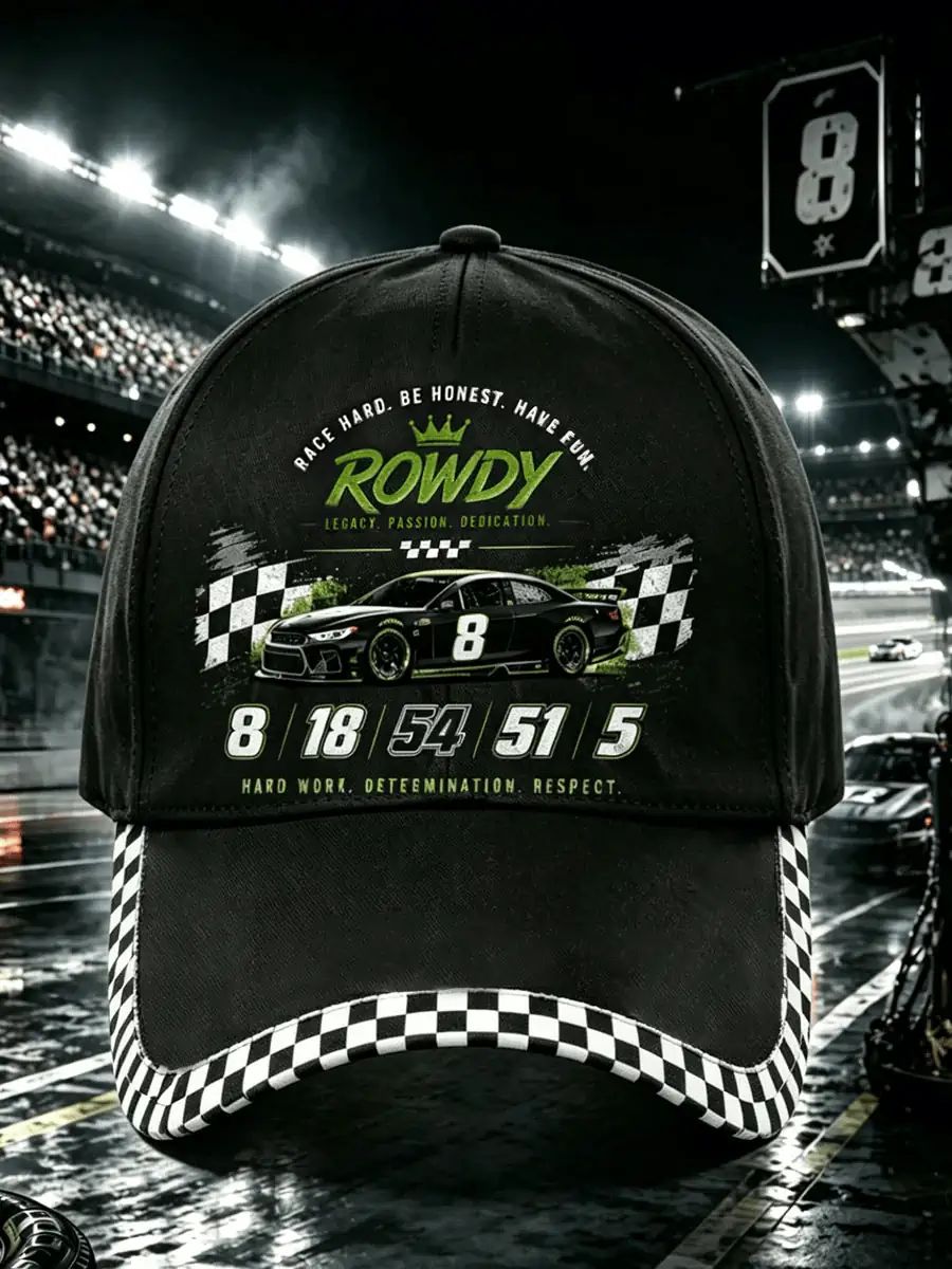 Rowdy Race Hard Be Honest Have Fun Limited Cap