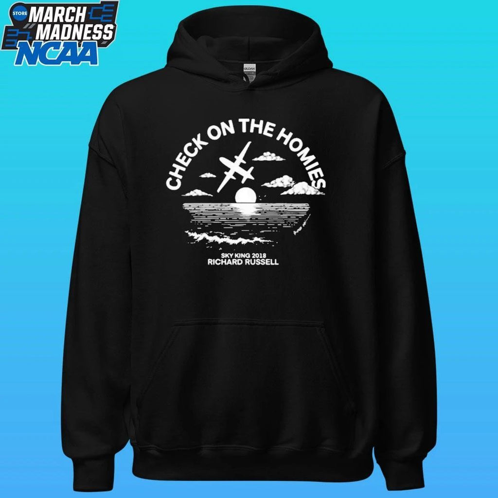 Check On The Homies Sky King 20218 Richard Russell Shirt