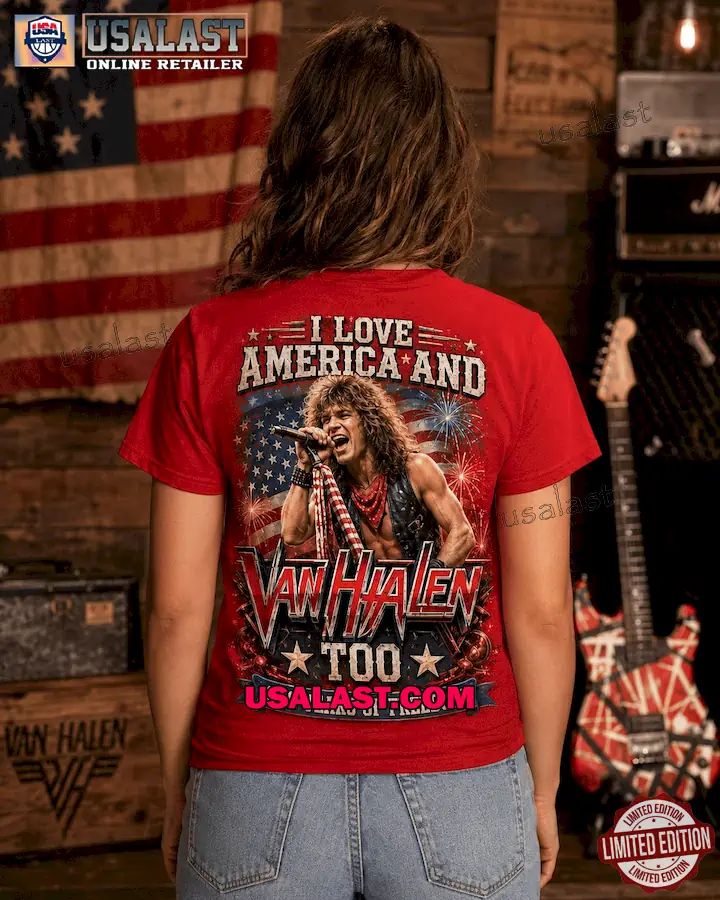 Van Halen America 250 Years Of Freedom 3D Shirt