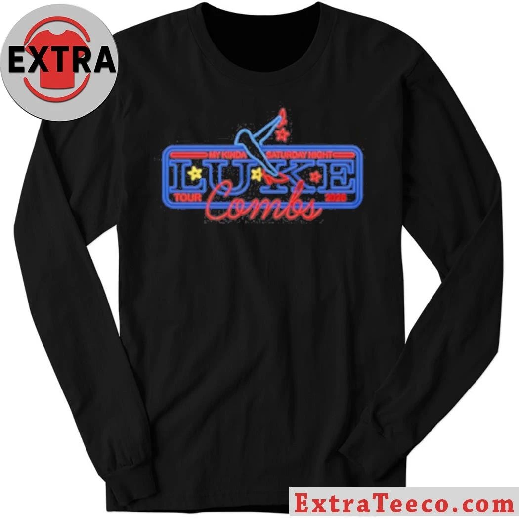 2026 Luke Combs My Kinda Saturday Night Tour Shirt