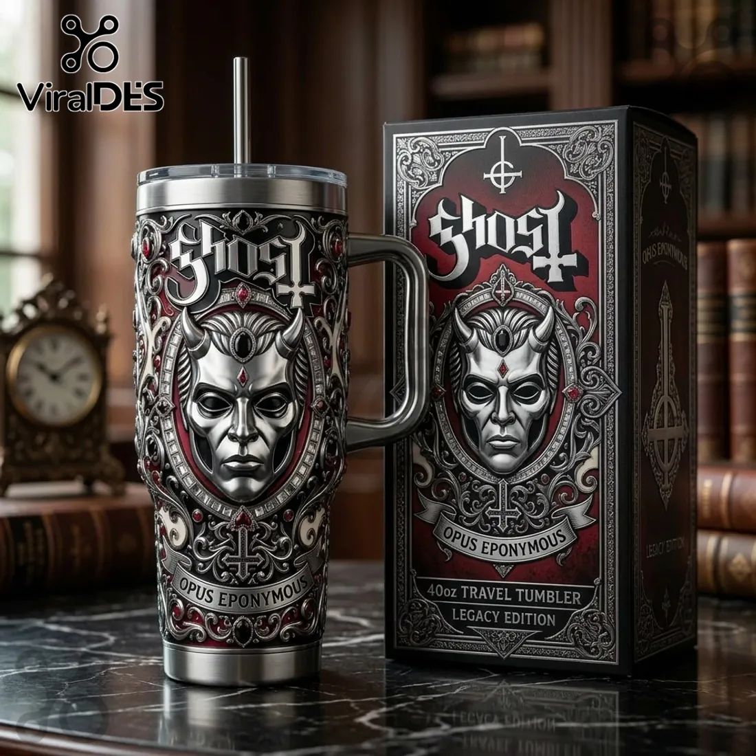 Ghost Band Opus Eponymous Legacy Edition 40oz Stanley Tumbler