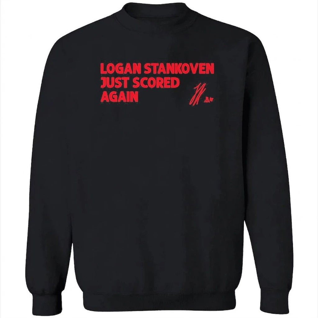 Logan Stankoven Just Scored Again Shirt