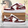 Selena 30th Anniversary Rose Pattern Air Force 1 Sneakers