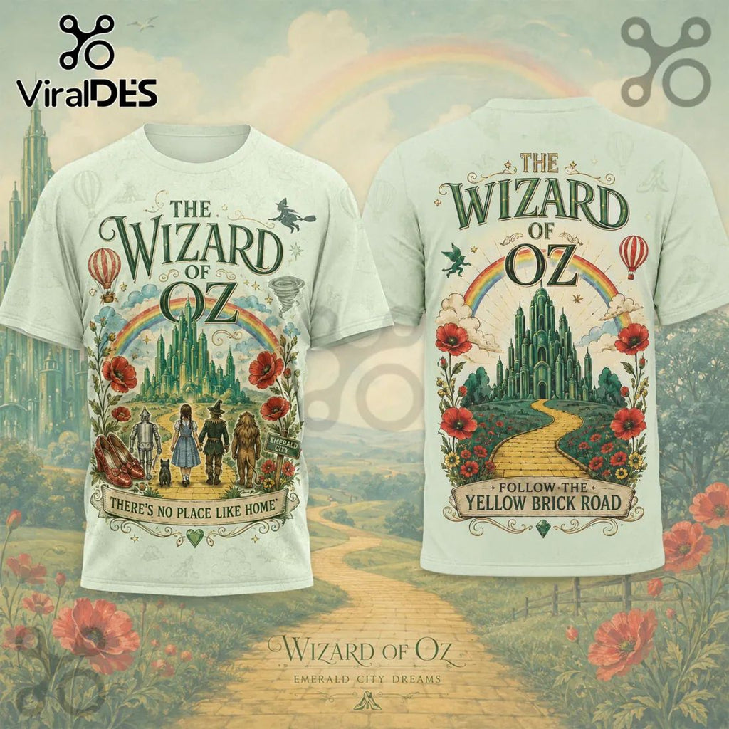 The Wizard of Oz Yellow Brick Road Vintage Collectible T-Shirt
