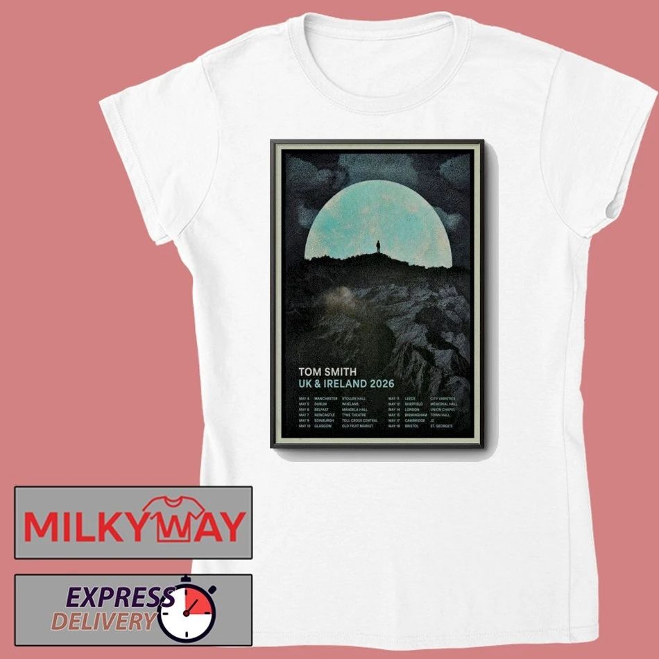 May 7 2026 Tom Smith Poster Tyne Theatre Tour shirt