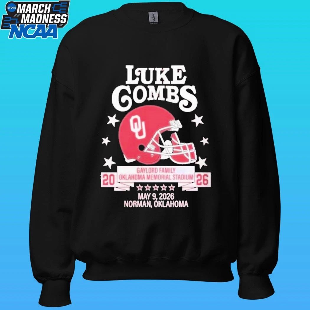 Luke Combs Tour Norman Ok Oklahoma Memorial Stadium May 09 2026 Shirt