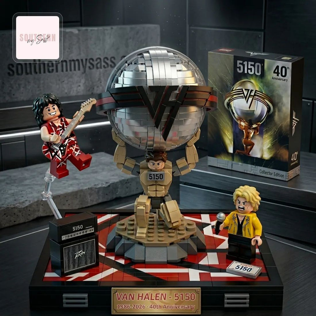 Van Halen 5150 40th Anniversary Collector’s Edition Building Block Set