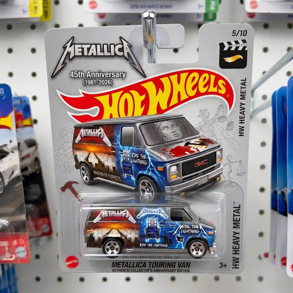 Wheels Metallica 45th Anniversary Commemorative 1980s Touring Van