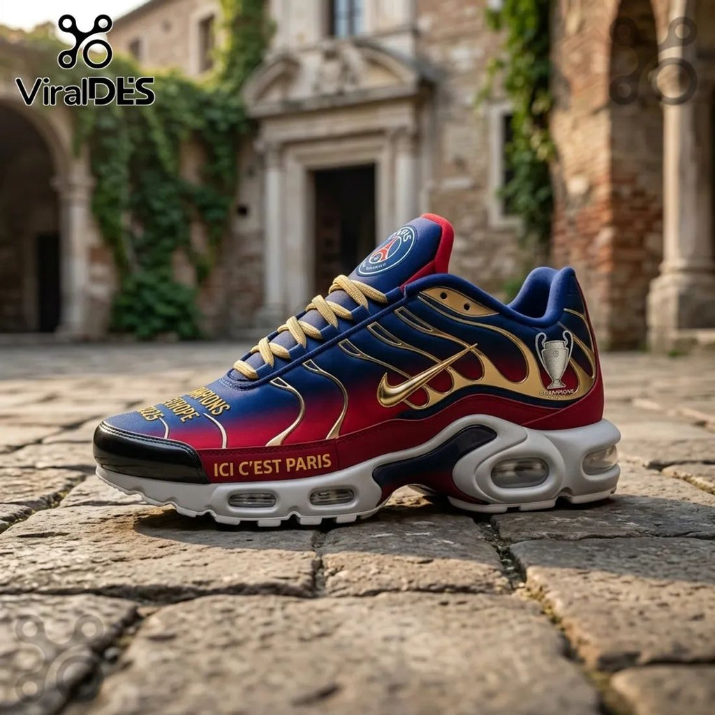 Paris Saint-Germain Champions of Europe 2025 Air Max Plus Sneakers