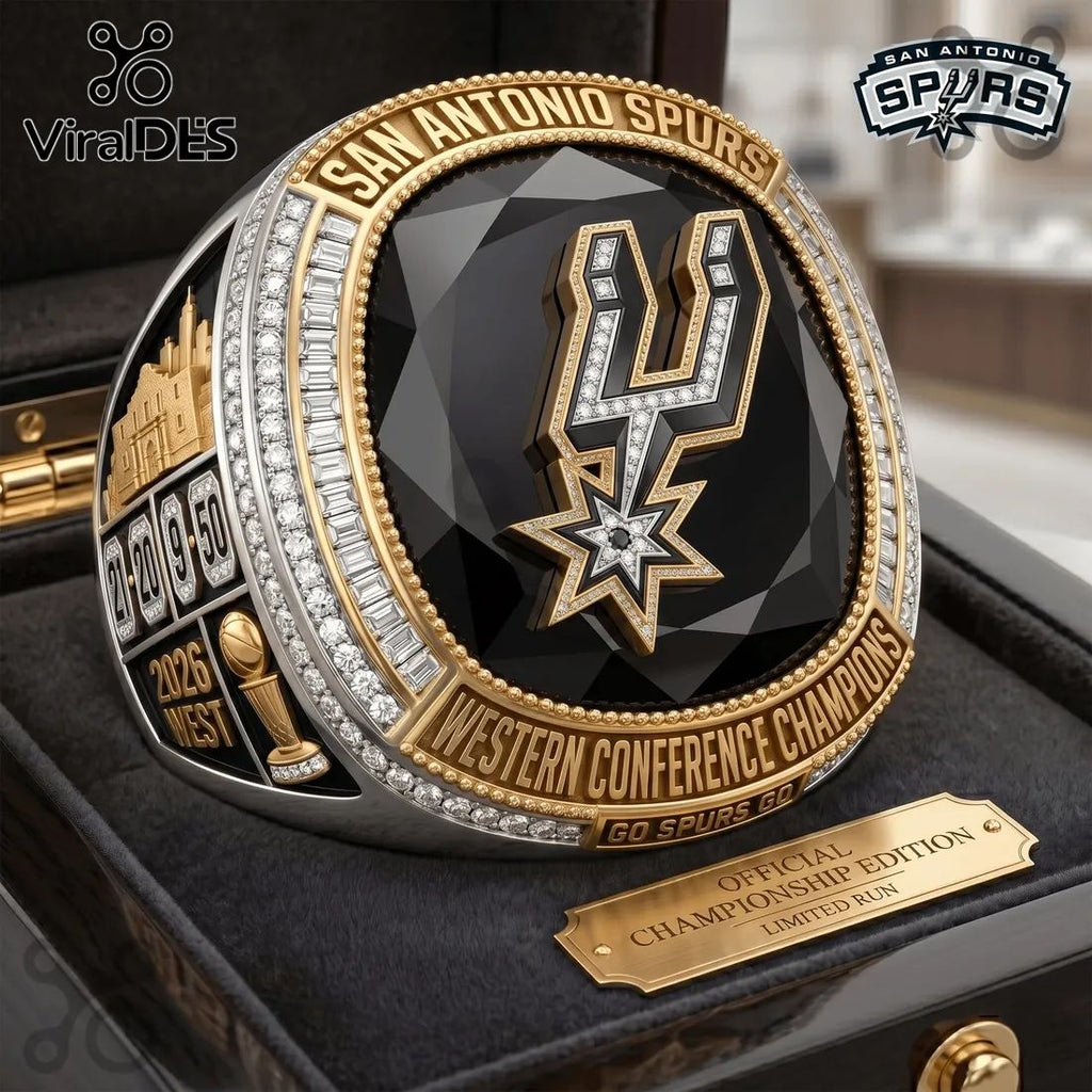 San Antonio Spurs 2026 Western Conference Champions Championship Ring