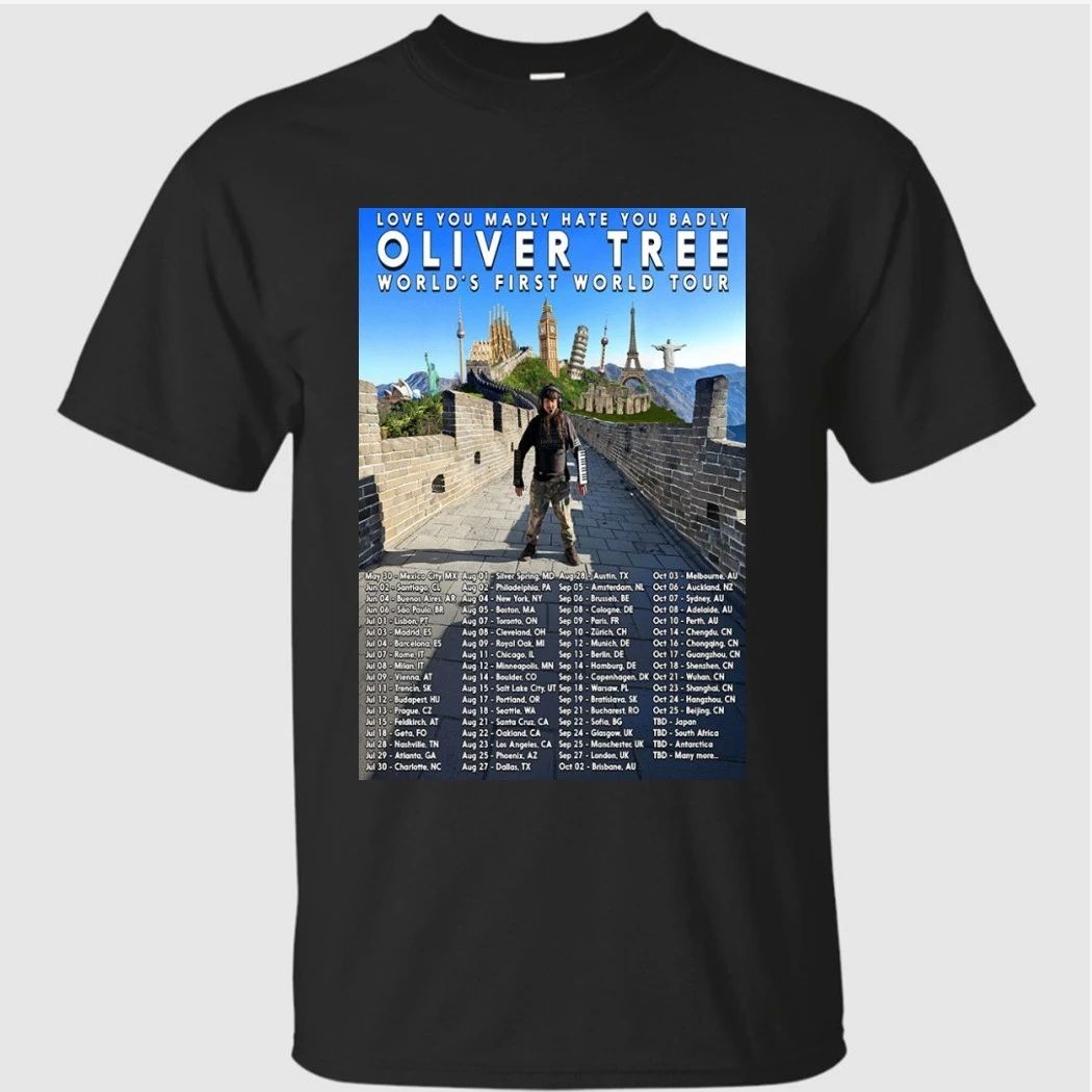 Oliver Tree Fall Tour 2026 Poster Shirt