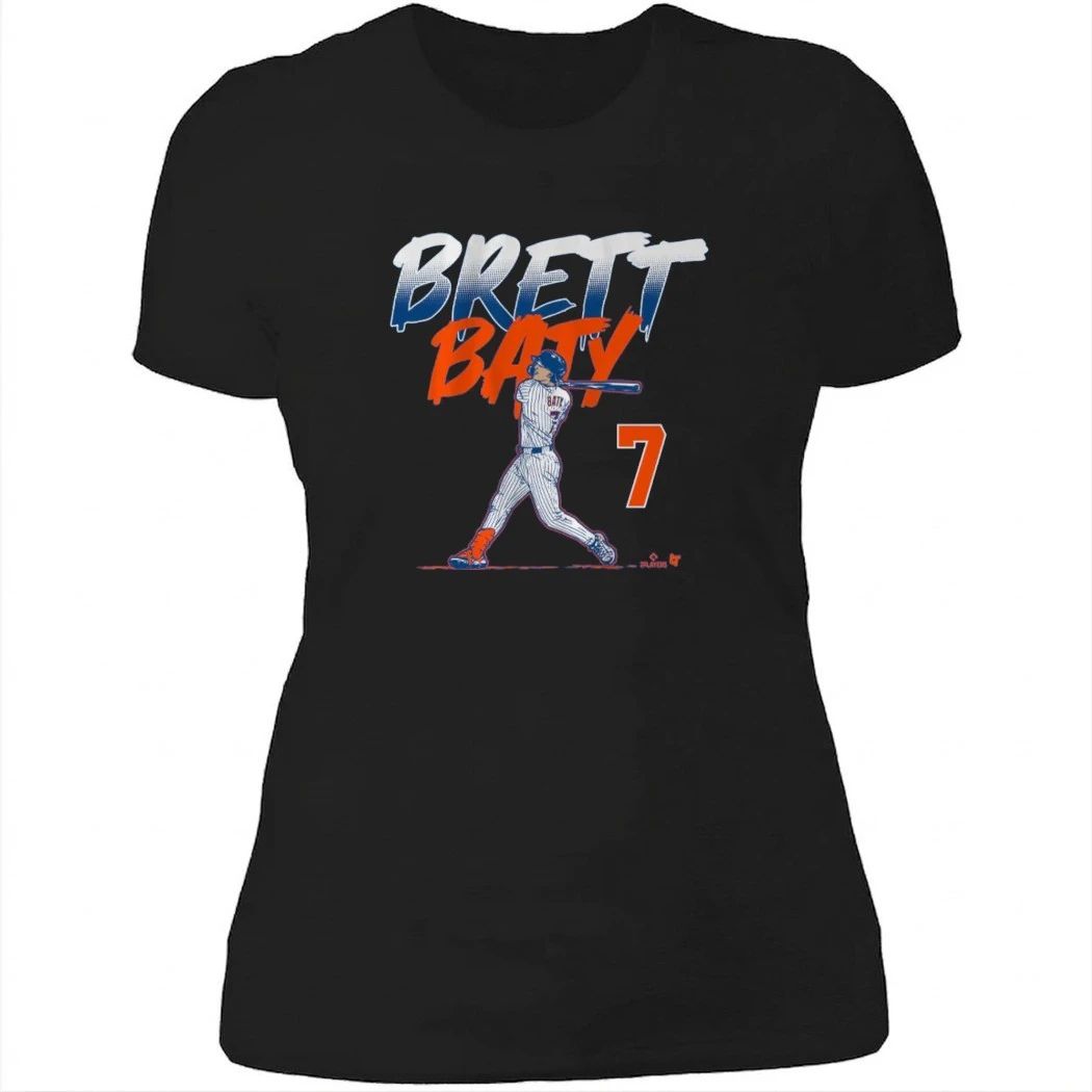 Brett Baty Slugger Swing Number Shirt