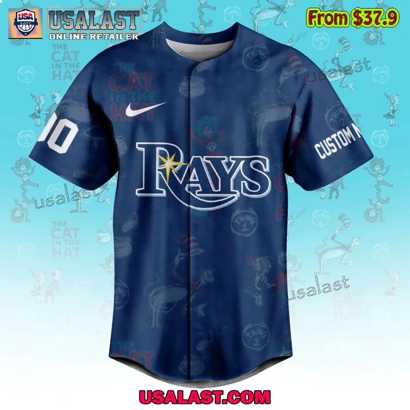 Tampa Bay Rays x Dr Seuss Baseball Jersey