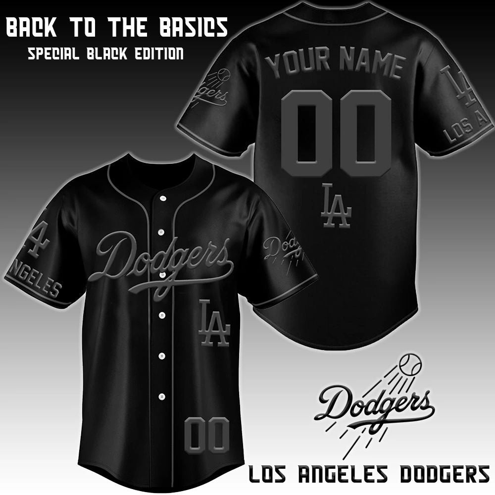 Los Angeles Dodgers x Blackout Special Edition Personalized 2026 Jersey