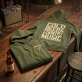 Zach Top Tour 26 Cold Beer and Country Music Olive Hoodie