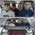 Ford x Horror Movie Characters Car Sunshade, Car Windshield Cover