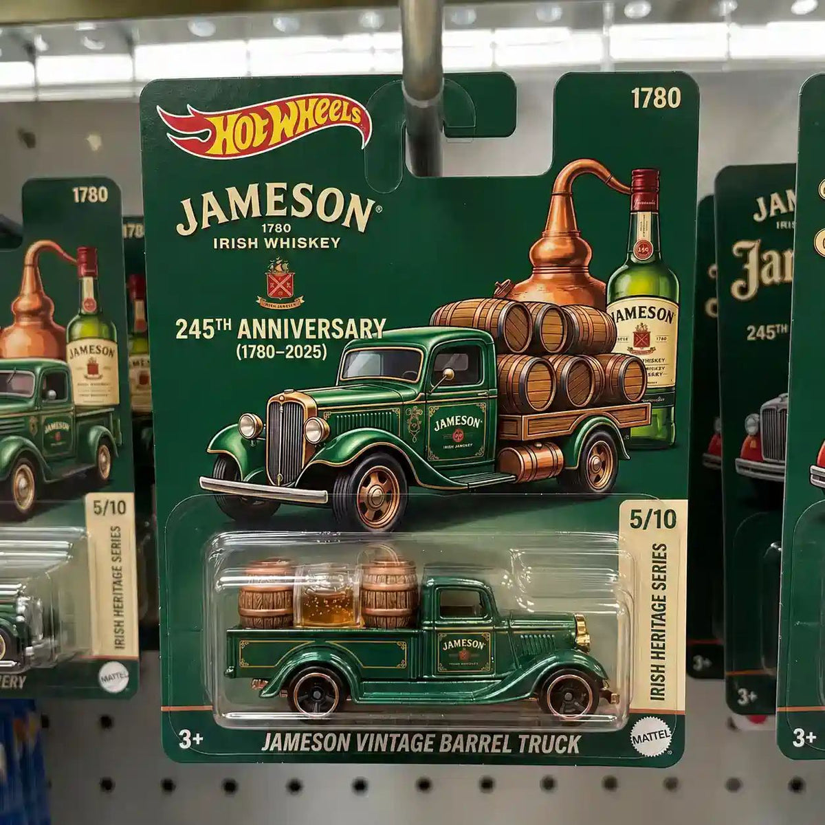 Wheels Jameson 245th Anniversary Vintage Barrel Truck