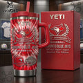 Toronto Blue Jays 50th Anniversary Tie Dye YETI StanleyTumbler