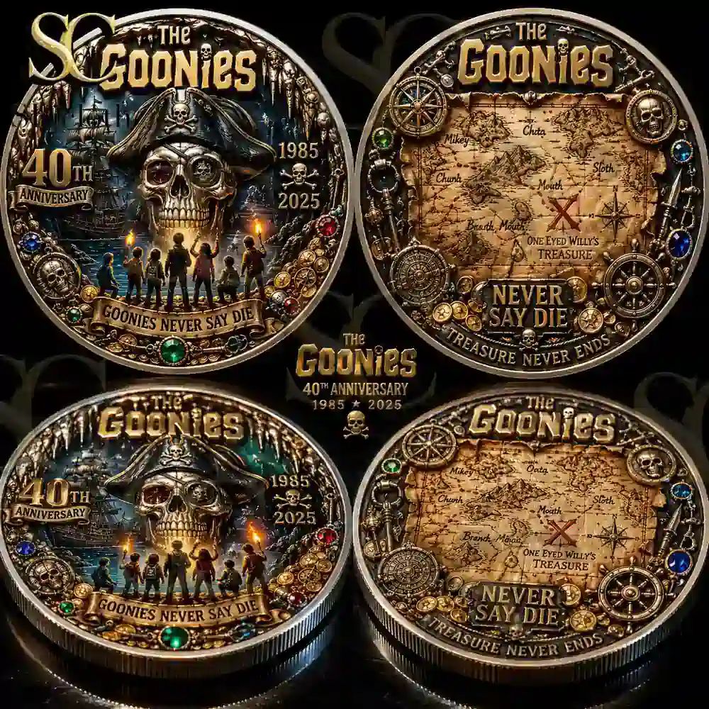 The Goonies 40th Anniversary Treasure Coin Collection