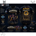 Milwaukee Brewers x KPop Demon Hunters Navy Jersey