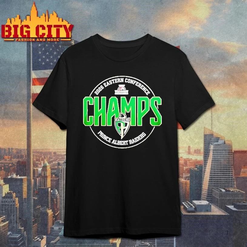 Prince Albert Raiders 2026 Whl Eastern Conference Champs Shirt