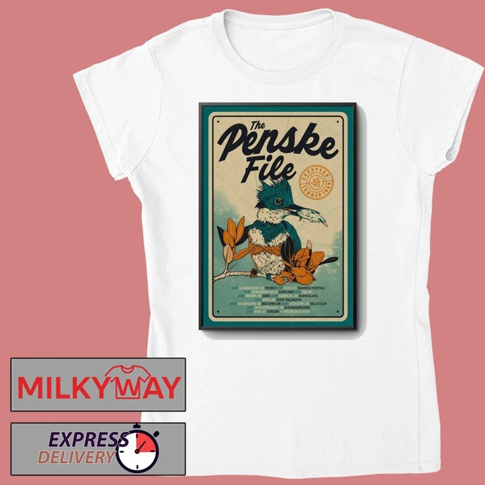 The Penske File 2026 EU Summer Tour Poster shirt