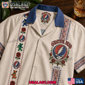 Grateful Dead Steal Your Face Skull Logo 1965 Hawaiian Shirt