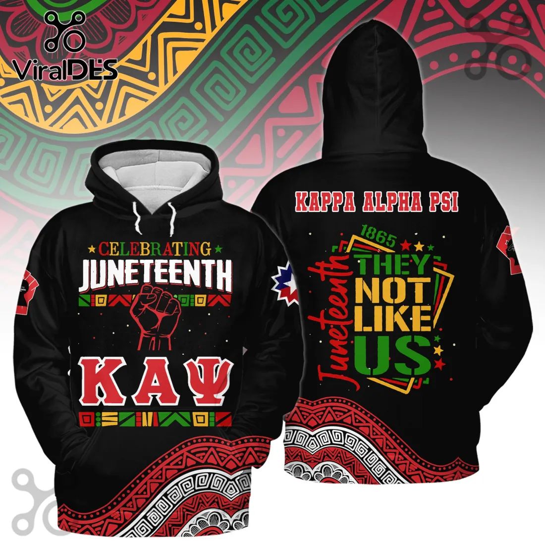 Kappa Alpha Psi Juneteenth 1865 Commemorative Hoodie
