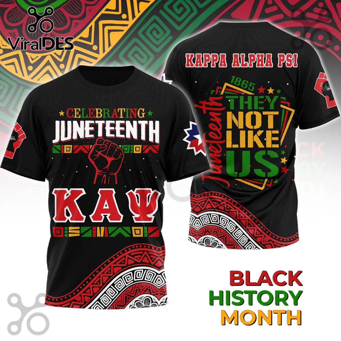 Kappa Alpha Psi Juneteenth 1865 Commemorative Hoodie