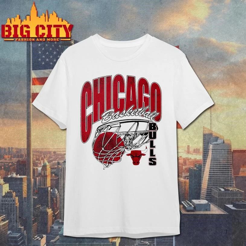 Premium Chicago Bulls Script Swish Shirt