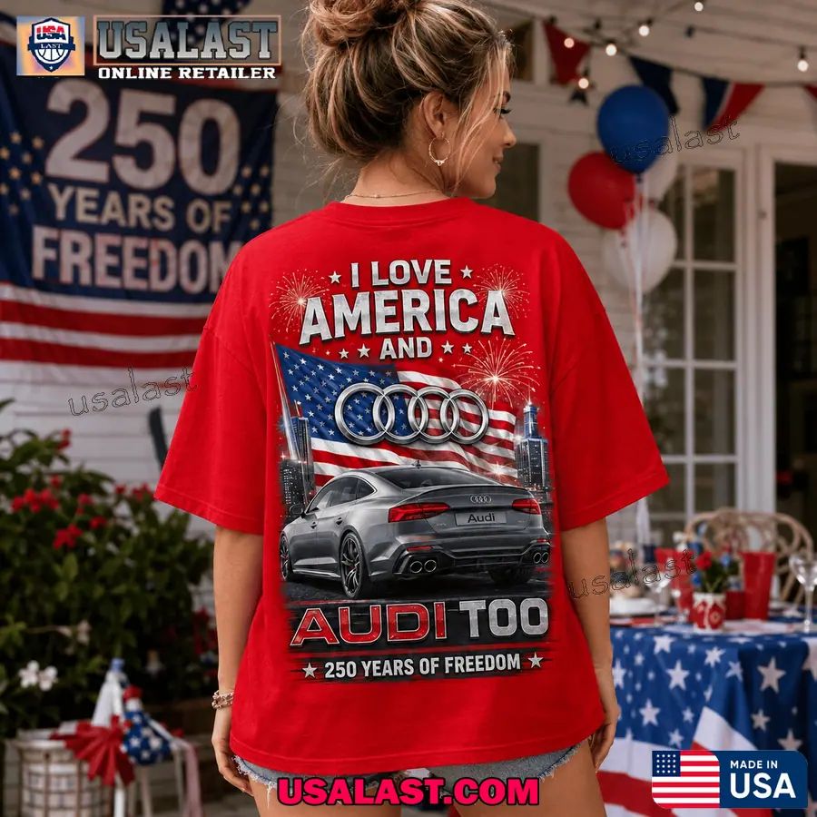 Audi America 250th Anniversary Casual T-Shirt
