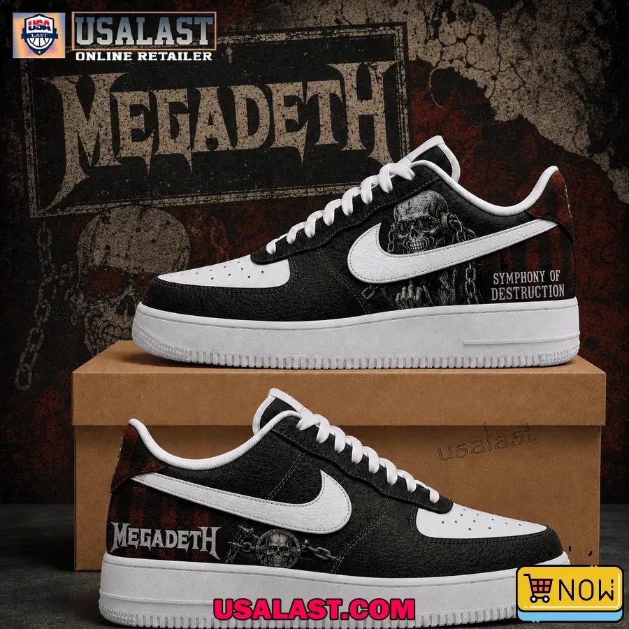 Megadeth Symphony Of Destruction Air Force 1 Sneaker Shoes