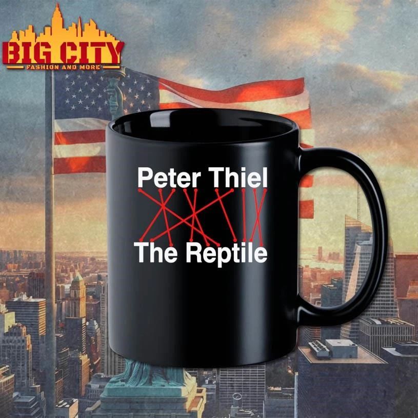 Funny Peter Thiel The Reptile CEO Shirt