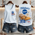 Pillsbury Doughboy Since 1869 V-Neck Tank Top