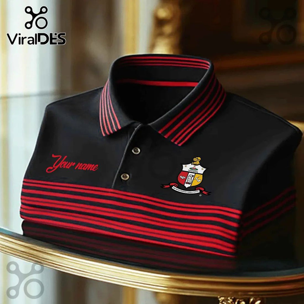 Kappa Alpha Psi Fraternity Crest Polo Shirt 2026