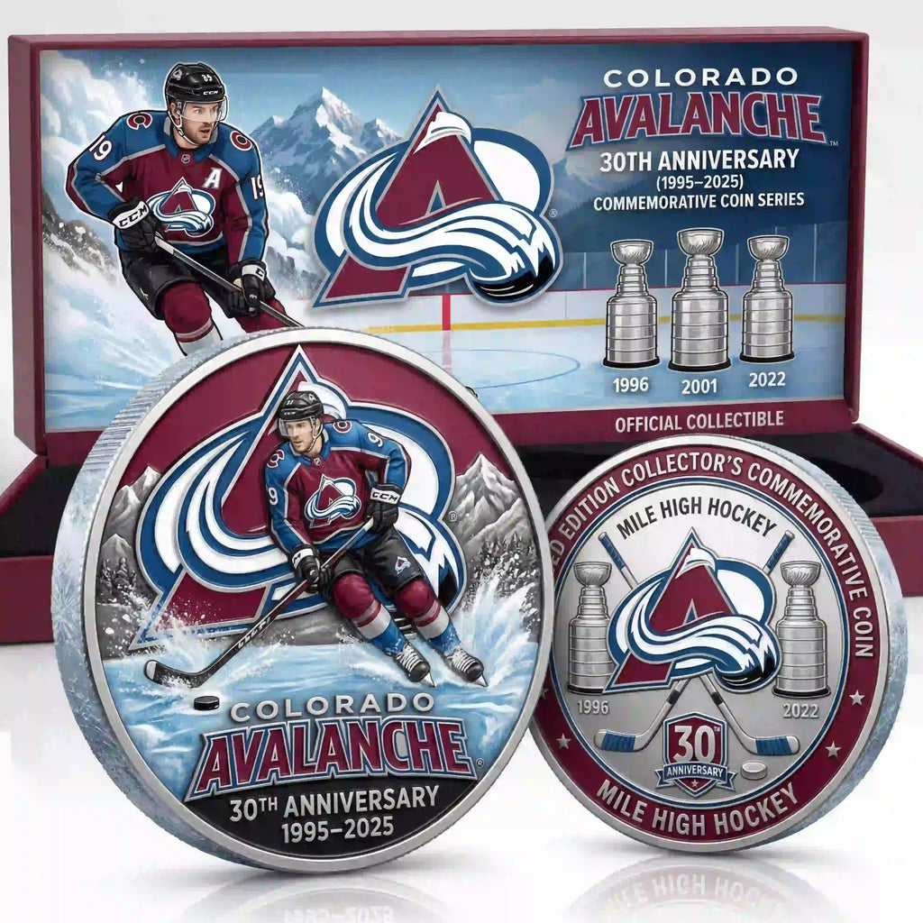 Colorado Avalanche 30th Anniversary Commemorative Coin