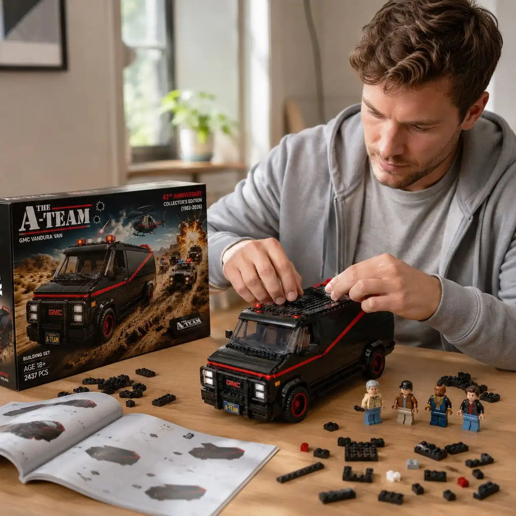 The A-Team 43rd Anniversary Collector Building Brick Set