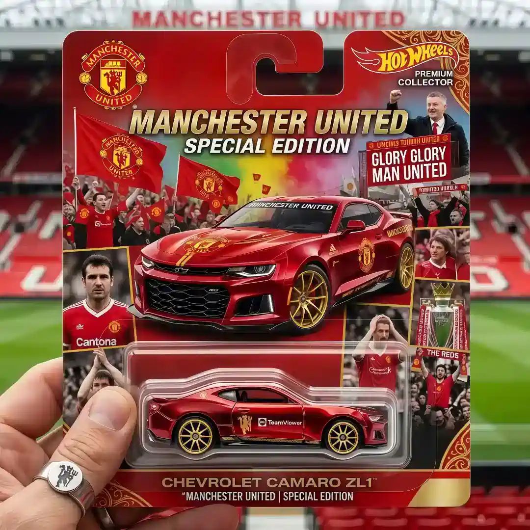 Wheels Manchester United Camaro ZL1 Special Edition