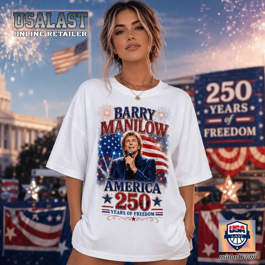 Barry Manilow Bless America 250th Anniversary 3D T-Shirt