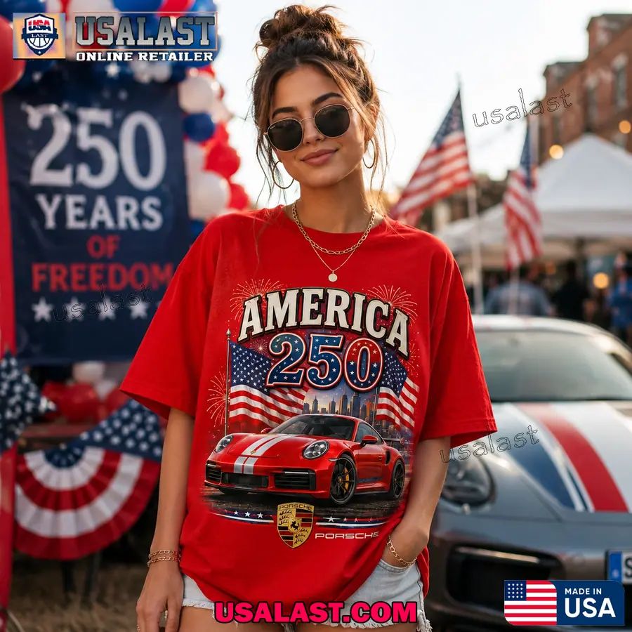 Porsche America 250th Anniversary Casual T-Shirt