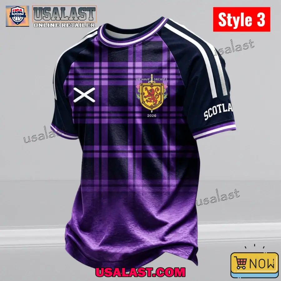 UK Football Lover Scotland Short Sleeves T-shirt