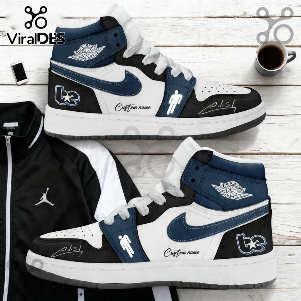 Billie Eilish Custom Hit Me Hard & Soft Tour High-Top Sneakers