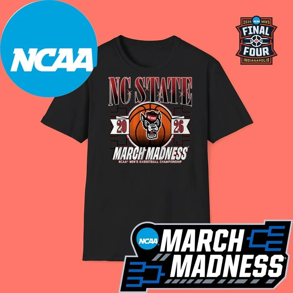 NC State Wolfpack MBB 2026 NCAA Women’s Basketball Championship March Madness Logo Shirt