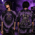 Deep Purple Louder Than Midnight Tie-Dye T-Shirt