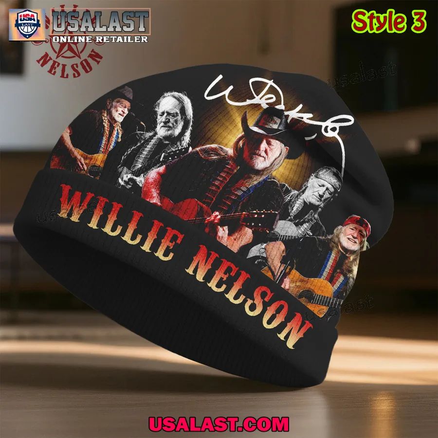 Willie Nelson Premium Beanie Hat
